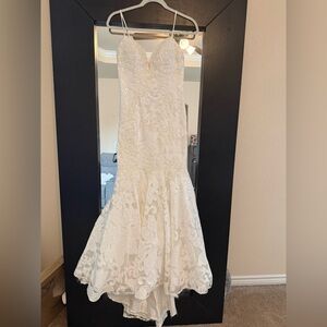 Dave & Johnny White Gown